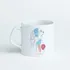 Line Art Poster Girl Porcelain Coffee Mug