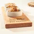 Logo Engraved Wooden Serving Kit with 3 Mini Bowls