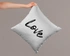 Love-Themed Decorative Cushion Cover Set for Romantic Homes