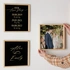 Personalised Love Story Photo Frame Set for Anniversaries & Valentine's