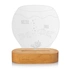 Lover Fish Personalized LED Night Lamp with Names