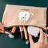 Makeup Cat Canvas Makeup Bag
