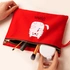 Makeup Cat Canvas Makeup Bag