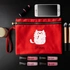 Makeup Cat Canvas Makeup Bag