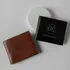 Personalised Monogrammed Leather Wallet for Men