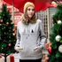 Merry Christmas Design Hooded Sweatshirt