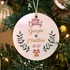 Merry Christmas Personalized Christmas Ornament with Names