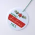 Merry Christmas! Personalized Letter Christmas Ornament