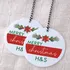 Merry Christmas! Personalized Letter Christmas Ornament