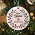 Merry Christmas Personalized Name Christmas Ornament