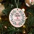 Merry Christmas Personalized Name Christmas Ornament
