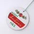 Personalised Christmas Tree Ornament with Custom Message