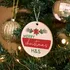 Personalised Christmas Tree Ornament with Custom Message