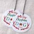 Personalised Initials Christmas Ornament for Couples