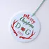 Personalised Initials Christmas Ornament for Couples