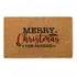 Merry Christmas Personalised Welcome Mat for Home