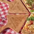 Merry Pizzmas 6 Piece Pizza Serving Board