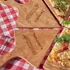 Merry Pizzmas Personalized 6 Piece Pizza Serving Board