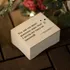 Personalised Music Box with Custom Message and Date