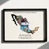 Mexico Travel Photo Collage Frame - 12x16