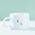 Minimal Design Cup with Letter Customization