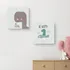 Minimal Dinosaur Design Canvas for Baby Room