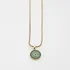 Minimal Evil Eye Pendant Necklace