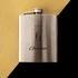 Personalised Monogram Stainless Steel Hip Flask 7oz