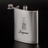 Personalised Monogram Stainless Steel Hip Flask 7oz