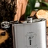 Personalised Monogram Stainless Steel Hip Flask 7oz