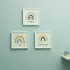 Minimal Rainbow Design Baby Room Frame
