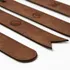 Minimal Yoga Symbol Leather Bookmark Set of 4