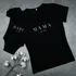 Mom and Baby T-shirt & Baby Body Personalized Matching Set