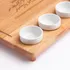 Mom Themed Personalized Wooden Service Plate with 4 pcs Mini Bowls