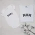 Mommy and Baby Matching T-Shirt and Onesie Set for Mother's Day