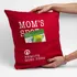 Personalised Mum's Spot TV Pillow with Pocket