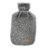 Monogrammed Plush Hot Water Bottle for Couples 14.5 x 8.6