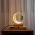 Moon Design Personalized Photo LED Night Lamp