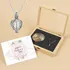 Elegant Mother's Day Pearl Necklace with Wooden Gift Box