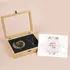 Elegant Mother's Day Pearl Necklace with Wooden Gift Box