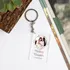 Mother's Day Gift Personalized Transparent Keychain with Photo