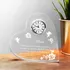 Personalised Mother's Day Heart Clock Trophy for Mum and Grandma