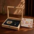 Mother's Day Necklace with Message - Real Pearl Necklace Wooden Gift Box