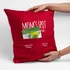 Mother's Day Pillow with Remote and Snack Pockets