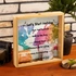 Motivational Travel Fund Personalized Wooden Piggy Bank Box