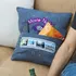 Movie Night Photo Printed Snack-Pocketed Throw Pillow
