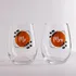 Personalised Mr and Mrs Beverage Glasses Set