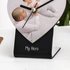 My Hero Desk Clock with Photo