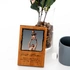 My Hero Father Gift for Dad Solid Wooden Decorative Frame