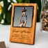 My Hero Father Gift for Dad Solid Wooden Decorative Frame